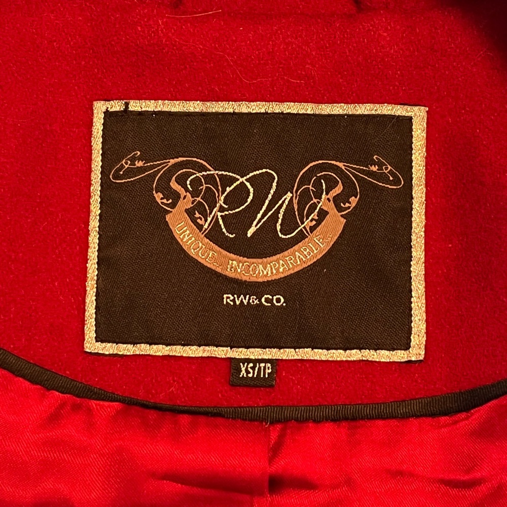 RW&Co Red Jacket - Picture 3 of 4